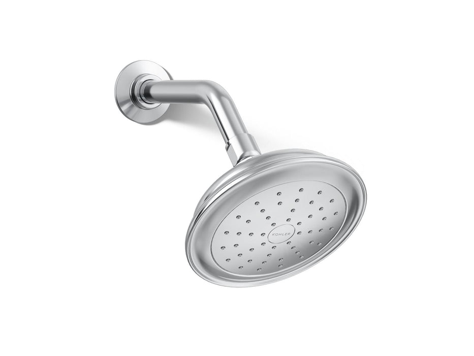 KOHLER K-72773 Artifacts Single-function Showerhead, 2.5 GPM