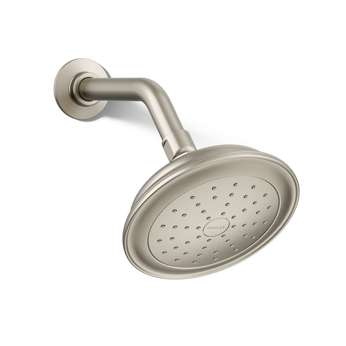 KOHLER K-72773 Artifacts Single-function Showerhead, 2.5 GPM, vibrant brushed nickel - view 4