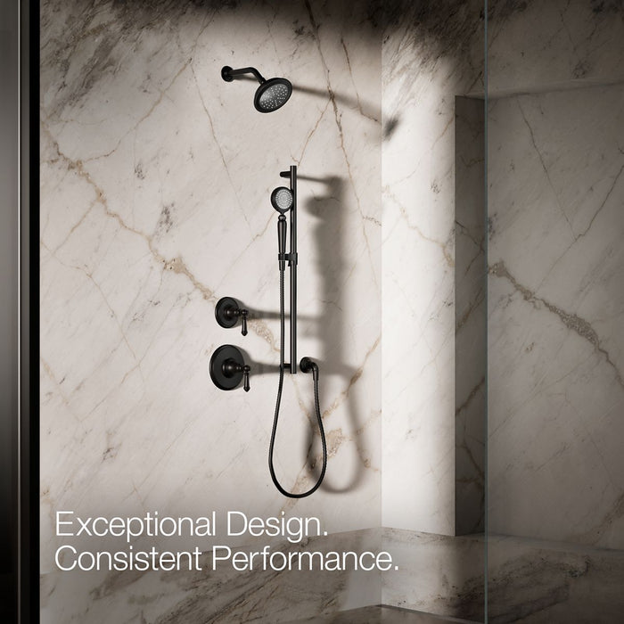 KOHLER K-72776-G Artifacts Single-function handshower, 1.75 gpm, matte black - view 5