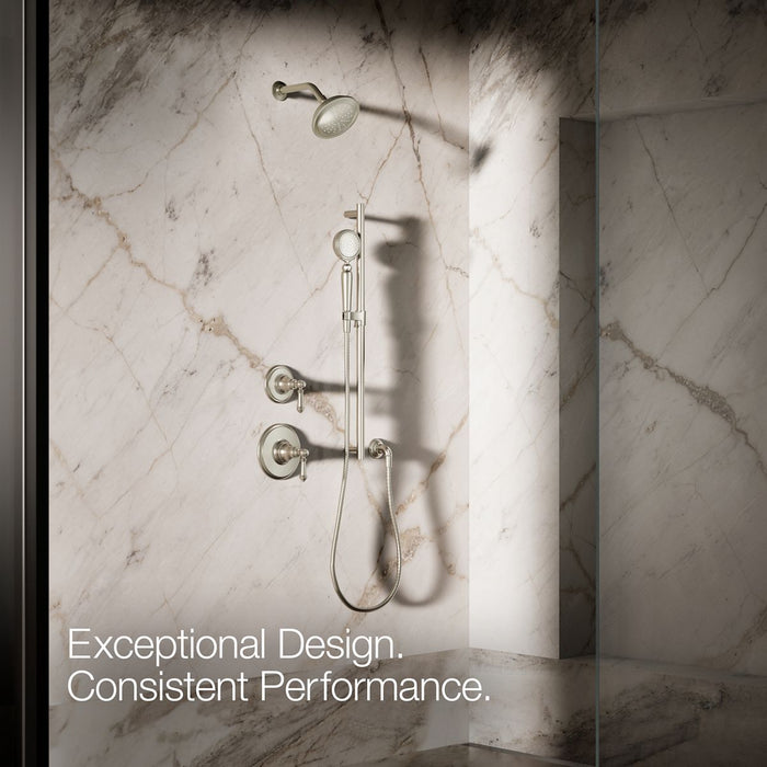 KOHLER K-72776-G Artifacts Single-function handshower, 1.75 gpm, vibrant brushed nickel - view 5