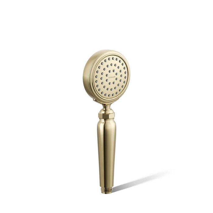 KOHLER K-72776-G Artifacts Single-function handshower, 1.75 gpm, vibrant french gold - view 3