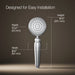 KOHLER K-72776 Artifacts Single-function Handshower, 2.5 GPM, polished chrome - view 5