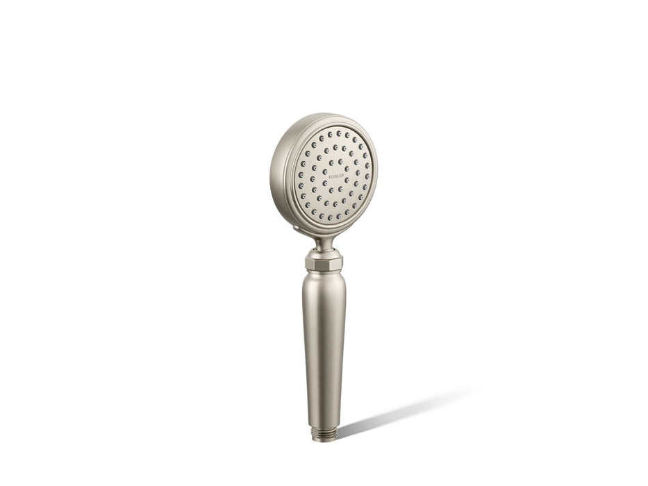 KOHLER K-72776 Artifacts Single-function Handshower, 2.5 GPM, vibrant brushed nickel
