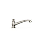 KOHLER K-72777 Artifacts Deck-mount bath spout with flare design, vibrant polished nickel - view 2