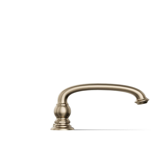 KOHLER K-72778 Artifacts Deck-mount bath spout with Arc design, vibrant brushed bronze - view 5