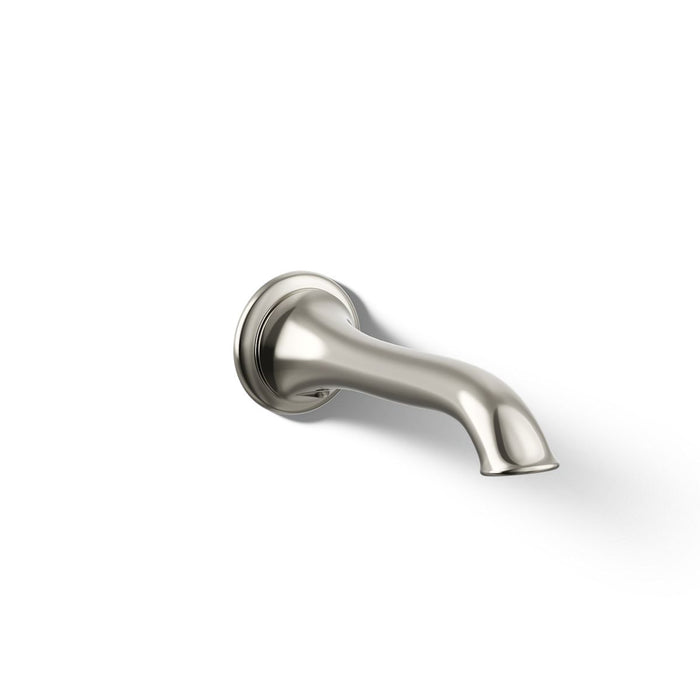 KOHLER K-72791 Artifacts Wall-mount bath spout with flare design, vibrant polished nickel - view 4