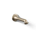 KOHLER K-72792 Artifacts Wall-mount bath spout with turned design, vibrant brushed bronze - view 2