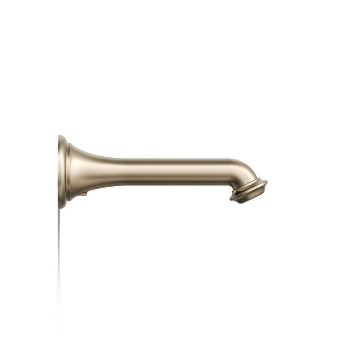 KOHLER K-72792 Artifacts Wall-mount bath spout with turned design, vibrant brushed bronze - view 3