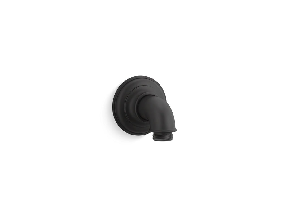 KOHLER K-72796 Artifacts Wall-mount supply elbow, matte black