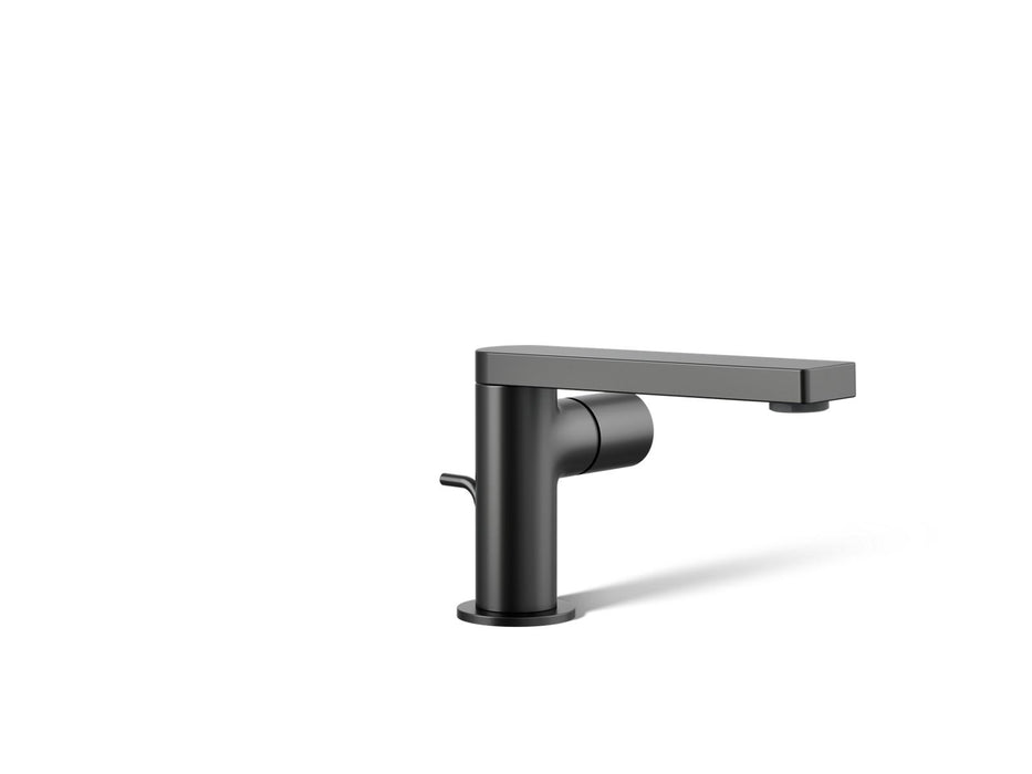 KOHLER K-73050-7 Composed Single-handle bathroom sink faucet with Cylindrical handle, 1.2 gpm, matte black