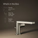 KOHLER K-73050-7 Composed Single-handle bathroom sink faucet with Cylindrical handle, 1.2 gpm, vibrant brushed nickel -...