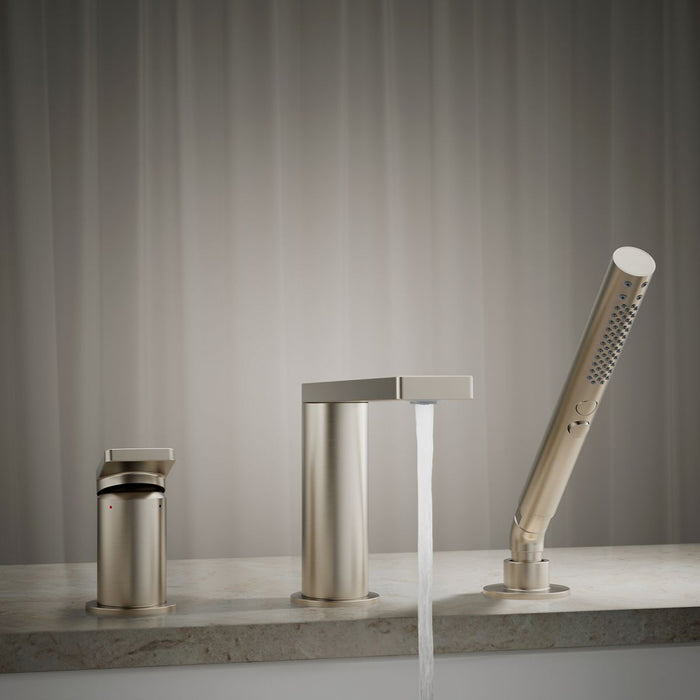 KOHLER K-73078-4 Composed Deck-mount bath faucet with handshower