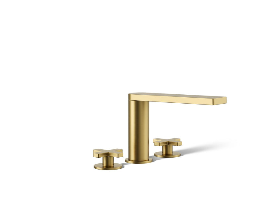 KOHLER K-73081-3 Composed Deck-mount bath faucet with cross handles