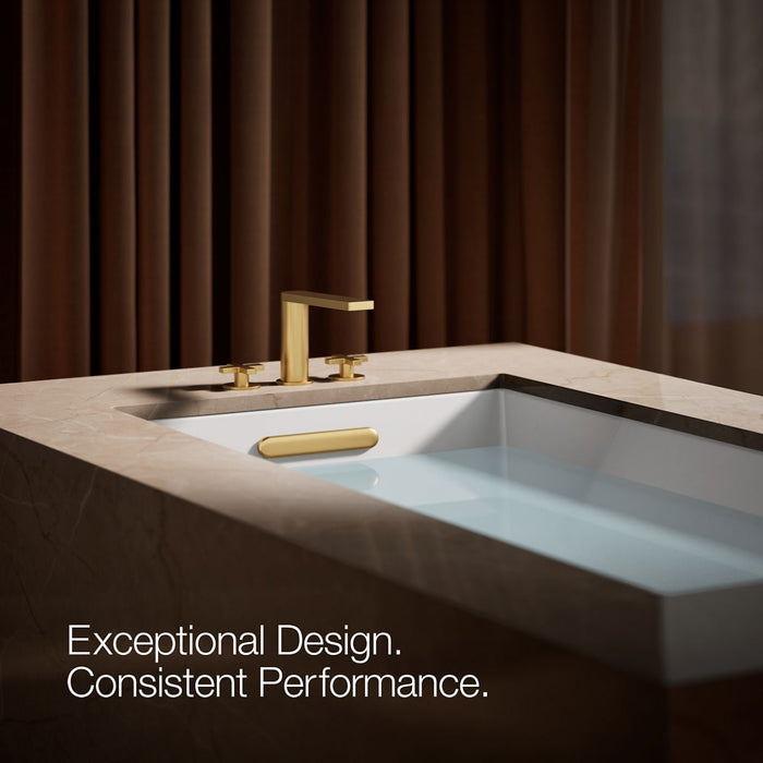 KOHLER K-73081-3 Composed Deck-mount bath faucet with cross handles