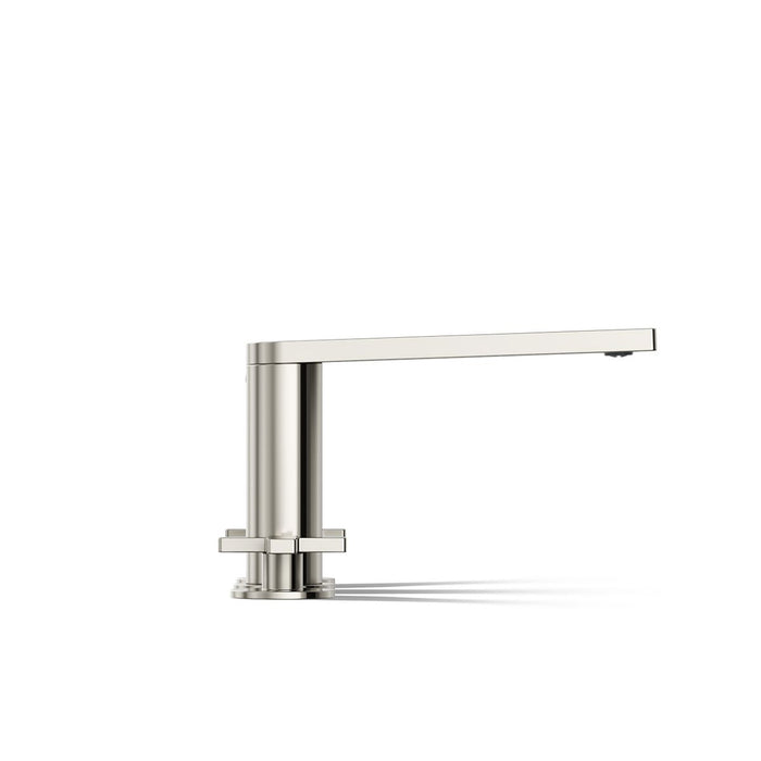 KOHLER K-73081-3 Composed Deck-mount bath faucet with cross handles, vibrant polished nickel - view 3