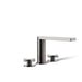 KOHLER K-73081-3 Composed Deck-mount bath faucet with cross handles, vibrant titanium