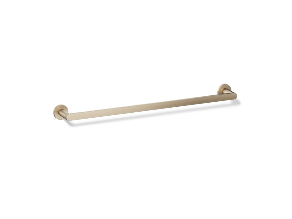 KOHLER K-73142 Composed 24" towel bar, vibrant brushed bronze