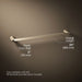 KOHLER K-73142 Composed 24" towel bar, vibrant brushed bronze - view 5