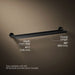 KOHLER K-73144 Composed 24" double towel bar, matte black - view 4