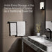 KOHLER K-73144 Composed 24" double towel bar, matte black - view 5