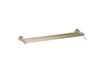 KOHLER K-73144 Composed 24" double towel bar, vibrant brushed bronze