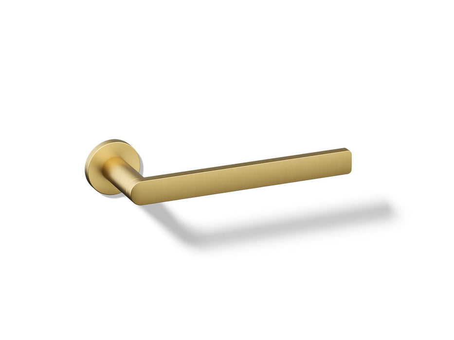 KOHLER K-73145 Composed Towel arm, vibrant brushed moderne brass
