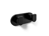 KOHLER K-73146 Composed Double robe hook, matte black