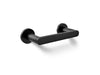 KOHLER K-73147 Composed Pivoting toilet paper holder, matte black