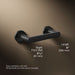 KOHLER K-73147 Composed Pivoting toilet paper holder, matte black - view 5