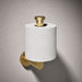 KOHLER K-73148 Composed Vertical toilet paper holder, vibrant brushed moderne brass - view 4