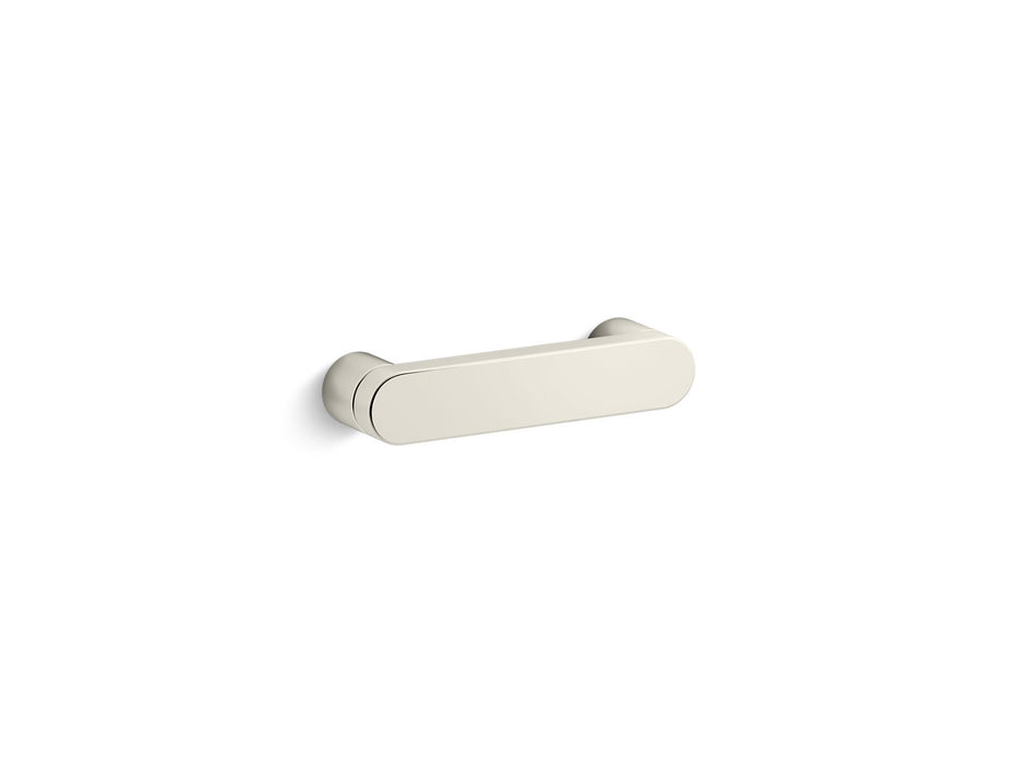 KOHLER K-73152 Composed 3" cabinet pull, vibrant polished nickel