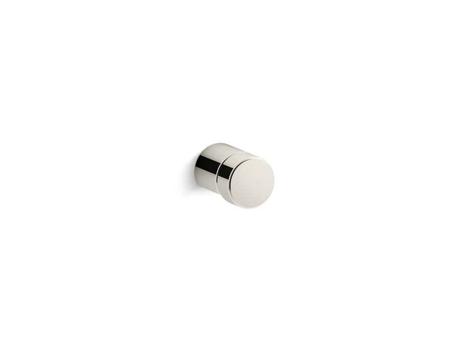 KOHLER K-73155 Composed Cabinet knob, vibrant polished nickel