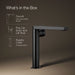KOHLER K-73168-4 Composed Tall single-handle bathroom sink faucet with Lever handle, 1.2 gpm, matte black - view 5