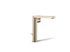 KOHLER K-73168-4 Composed Tall single-handle bathroom sink faucet with Lever handle, 1.2 gpm, vibrant brushed bronze