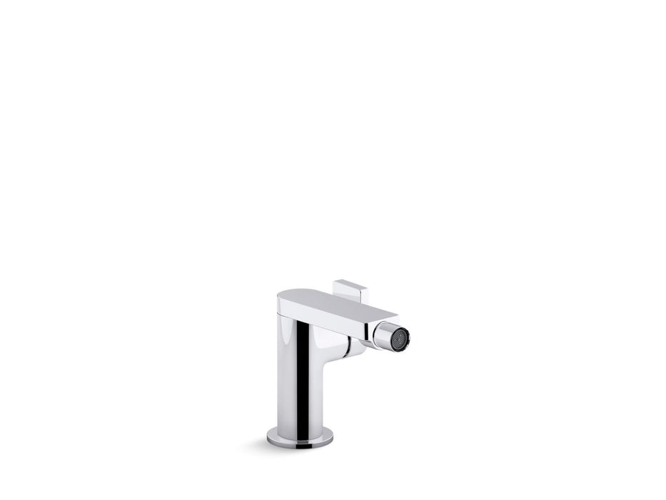KOHLER K-73176-4 Composed Single-handle bidet faucet with lever handle, polished chrome