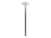 KOHLER K-7392 12" ceiling-mount single-function rainhead arm and flange, polished chrome