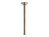 KOHLER K-7392 12" ceiling-mount single-function rainhead arm and flange, vibrant brushed bronze