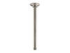 KOHLER K-7392 12" ceiling-mount single-function rainhead arm and flange, vibrant brushed nickel