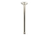 KOHLER K-7392 12" ceiling-mount single-function rainhead arm and flange, vibrant polished nickel