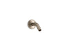 KOHLER K-7395 Shower arm and flange, 5-3/8" long, vibrant brushed bronze