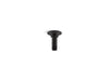KOHLER K-7396 3" ceiling-mount single-function rainhead arm and flange, matte black