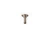 KOHLER K-7396 3" ceiling-mount single-function rainhead arm and flange, vibrant brushed bronze