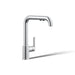 KOHLER K-7505 Purist Pull-out kitchen sink faucet with three-function sprayhead, polished chrome - view 2