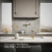 KOHLER K-7505 Purist Pull-out kitchen sink faucet with three-function sprayhead, vibrant brushed moderne brass - view 2