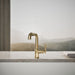 KOHLER K-7506 Purist Pull-out kitchen sink faucet with three-function sprayhead, vibrant french gold - view 5