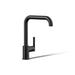 KOHLER K-7507 Purist Single-handle kitchen sink faucet, matte black - view 4