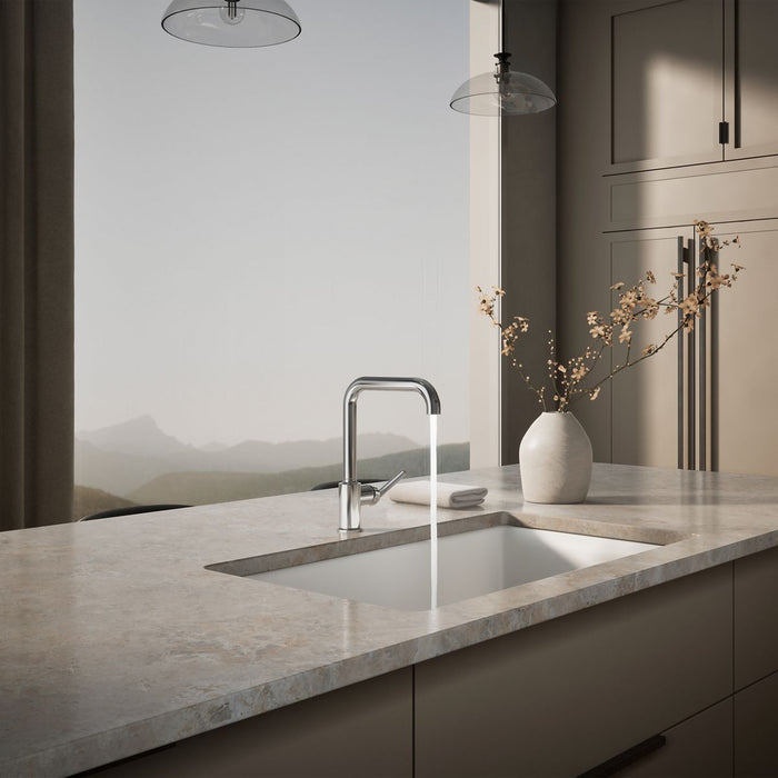 KOHLER K-7507 Purist Single-handle kitchen sink faucet