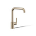 KOHLER K-7507 Purist Single-handle kitchen sink faucet, vibrant brushed bronze - view 2