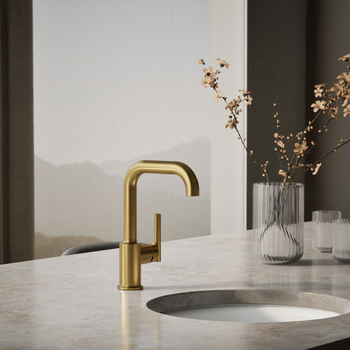 KOHLER K-7509 Purist Single-handle bar sink faucet