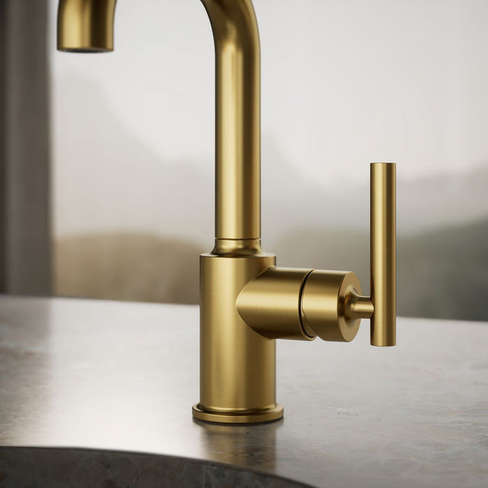 KOHLER K-7509 Purist Single-handle bar sink faucet